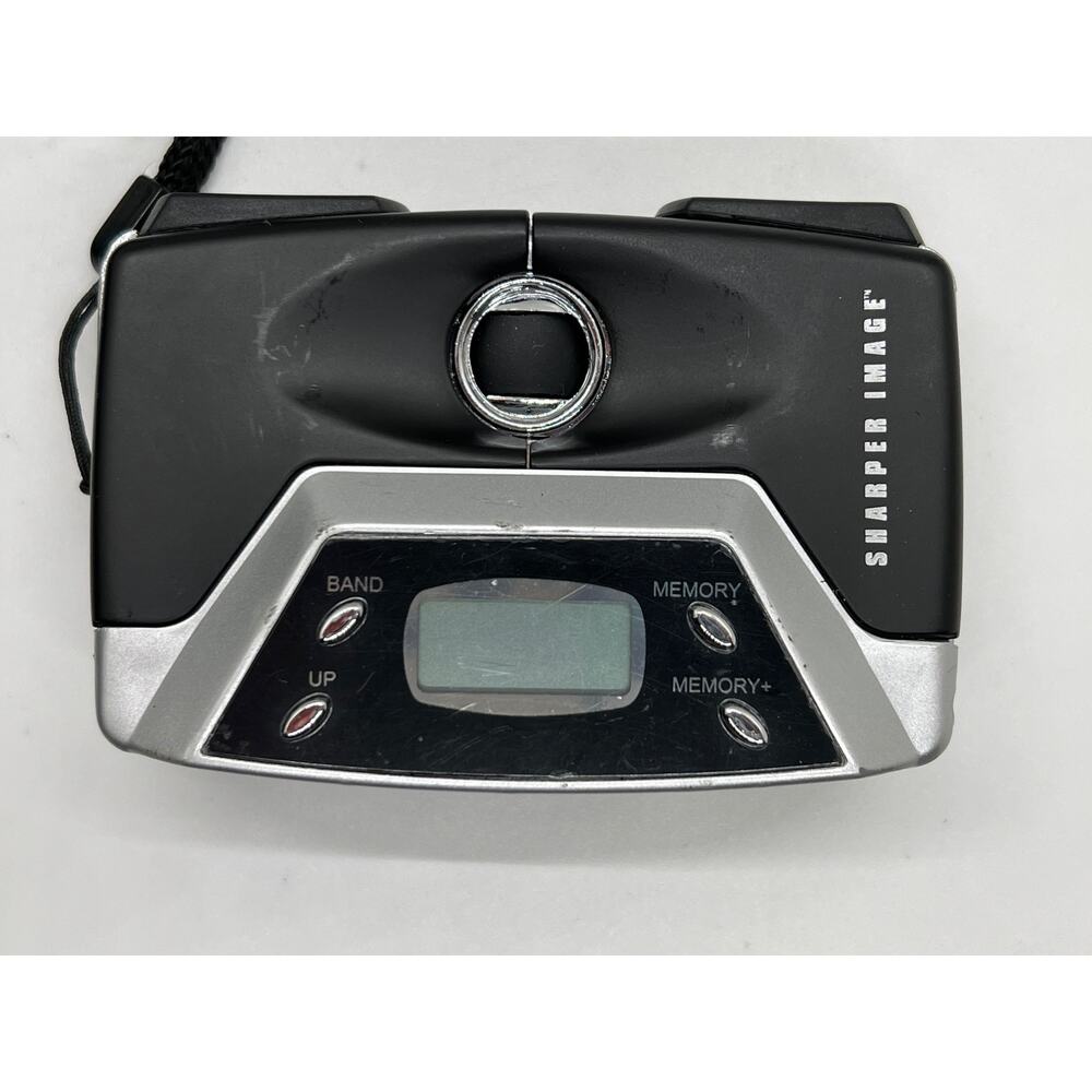 Sharper Image Stadium Special AM FM Binocular Radio AK310 Headphones Case Tested